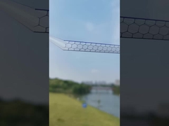 Αντίσταση στις επιπτώσεις 3 mm -20 mm κούφιο φύλλο πολυανθρακούχου με βαθμολογία πυρκαγιάς B1