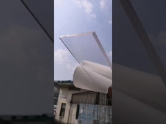 Πολυχρωματική βιομηχανία ηγετική αντοχή στην πρόσκρουση Πολυκαρβονικό PC στερεό φύλλο με υπεριώδη προστασία