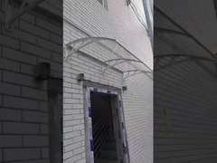 Σκληρό φύλλο Πολυκαρβονικό Παράθυρο Παραπέτασμα