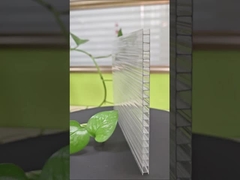 6 mm διαφανές κούφιο φύλλο PC