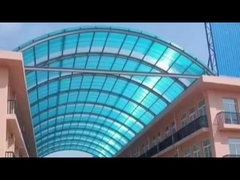 14mm Μπλε 4 στρώσεις Πολυκαρβονικό Κούφιο φύλλο