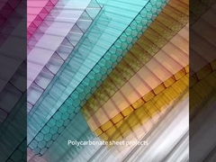 Πολυπετρώδες φύλλα οροφής από πολυανθρακικό για εξωτερικό πάχος 4mm-20mm