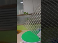 διαφανές κυψελοειδές φύλλο πολυανθρακικού για έργα