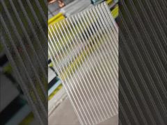 Κρυστάλλινο 6 mm Polycarbonate κούφιο φύλλο για στέγη