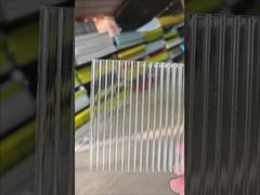 Διαφανές πολυανθρακικό φύλλο οροφής 6mm με προστασία UV