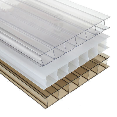 6mm-14mm πάχος PC Honeycomb ηλιακά πάνελ κούφια φύλλα για την οροφή