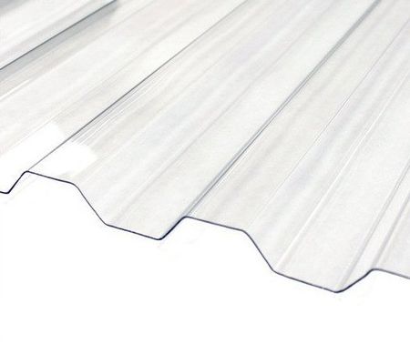10mm κυματοειδείς UV οροφικές πλάκες για θερμοκήπια 100% Virgin Bayer