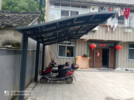 DIY Πολυκαρβονικό Carport Αλουμίνιο Carport Αδιάβροχο