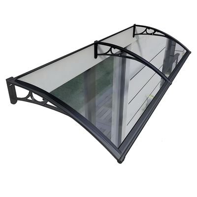 Καλή τιμή. 2.4mm Solid Polycarbonate Awning Bracket για τη μείωση του θορύβου των εξωτερικών καλύφων σε απευθείας σύνδεση