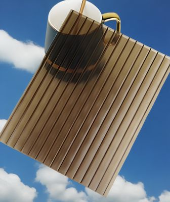 Καλή τιμή. Φαρμακευτική τιμή 6 χιλιοστά 4 * 8 πόδια Χάλκινο πολυανθρακικό κούφιο φύλλο με βαθμολογία πυρκαγιάς Β1 σε απευθείας σύνδεση