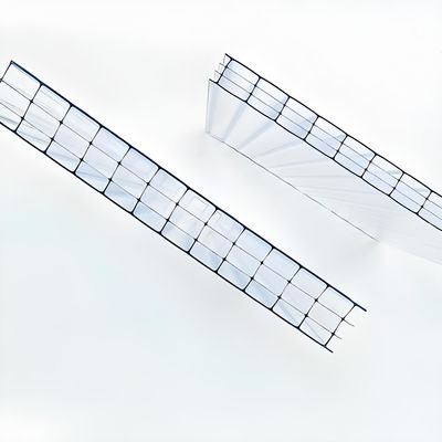 10mm PC Κούφιο φύλλο Καφέ 2,1m*5,8m Τέσσερις τοίχοι Προστασία από υπεριώδη ακτινοβολία