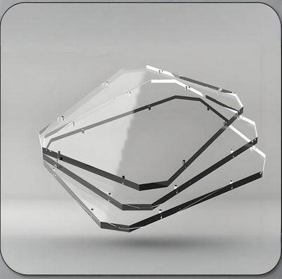 Καλή τιμή. εξατομικευμένη κοπή Διαφανές 3mm 3,05m*3,05m Ακρυλικό φύλλο PMMA για σήμανση και οθόνες σε απευθείας σύνδεση