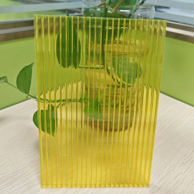 Καλή τιμή. Ανθεκτικό στις καιρικές συνθήκες Ανθεκτικό στις επιπτώσεις Κίτρινο 4mm PC Κούφιο φύλλο Υλικό υψηλών επιδόσεων για την κατασκευή Βιομηχανική σε απευθείας σύνδεση