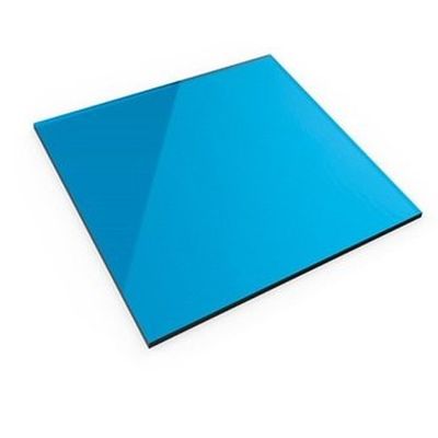 1mm-18mm 5feet*100feet UV προστασία Μακροχρόνιο χρώμα και διάρκεια ζωής Μπλε φύλλο πολυκαρβονίου