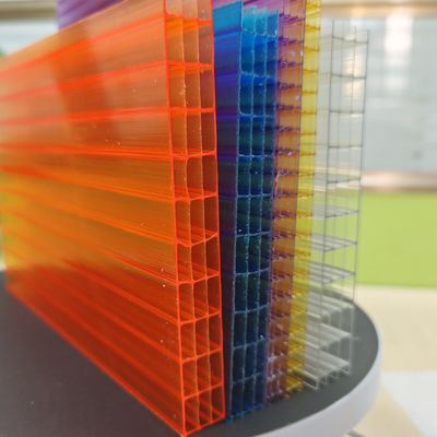 Καλή τιμή. Ανθεκτικό στη θερμοκρασία 16mm Πολυανθρακικό κοίλο φύλλο από -40 ° C έως 120 ° C σε απευθείας σύνδεση