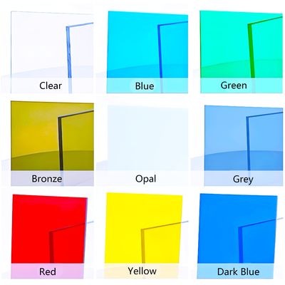 Καλή τιμή. Χρώμα 1,22m*2,44m Σκληρό πλαστικό φύλλο πολυανθρακούχου σε απευθείας σύνδεση