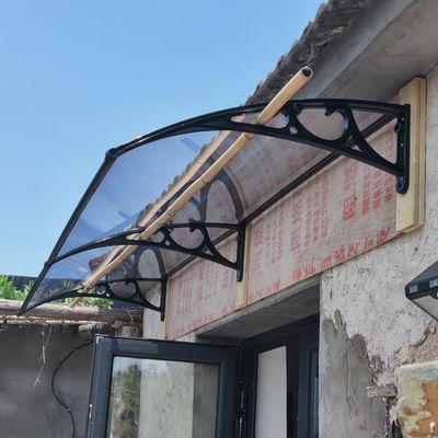Προσαρμοσμένο PC Canopy με μαύρο πλαίσιο και πολυκαρβονικό υλικό ιστιοφόρου