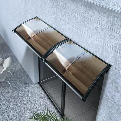 Καλή τιμή. Bronze Easy Assembly amp Installation DIY Polycarbonate Awning with Plastic Frame amp Integrated Gutter System σε απευθείας σύνδεση