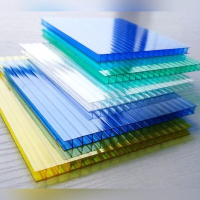 Καλή τιμή. Twin-wall 4mm to 20mm Lightweight and Durable Plastic Polycarbonate PC Hollow Sheet for High-Performance Covering System σε απευθείας σύνδεση