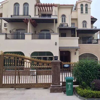 Γκρι Αλουμινίου Φρέμα και Γκρι Πολυκαρβονίτη οροφή Τεχνολογικά με θερμική επέκταση διαμονή και αδιάβροχο σύστημα σφράγισης για εξωτερικό καταφύγιο