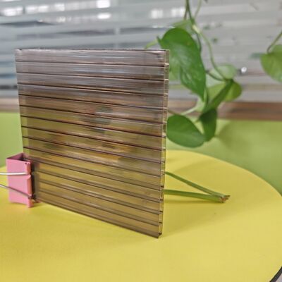 Χάλκινο PC Κούφιο Φύλλο Βαθμού Πυραντοχής B1 Πάνελ Πολυανθρακικού Ιδανικό για Κατασκευές Στέγης και Επένδυσης