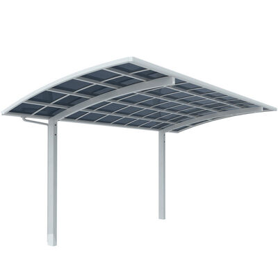 Καλή τιμή. Ορθογώνιο Carport από κράμα αλουμινίου με προστασία από την υπεριώδη ακτινοβολία Ιδανικό για εξωτερικό καταφύγιο οχημάτων και μακροχρόνια αντοχή σε απευθείας σύνδεση