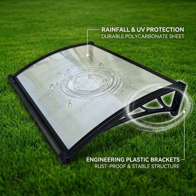 Καλή τιμή. Διάρκεια Κράτησης 1000mm PC Canopy Featuring 5.0mm PC Hollow Sheet ή PC Solid Sheet Perfect για Βιομηχανικές Εφαρμογές σε απευθείας σύνδεση